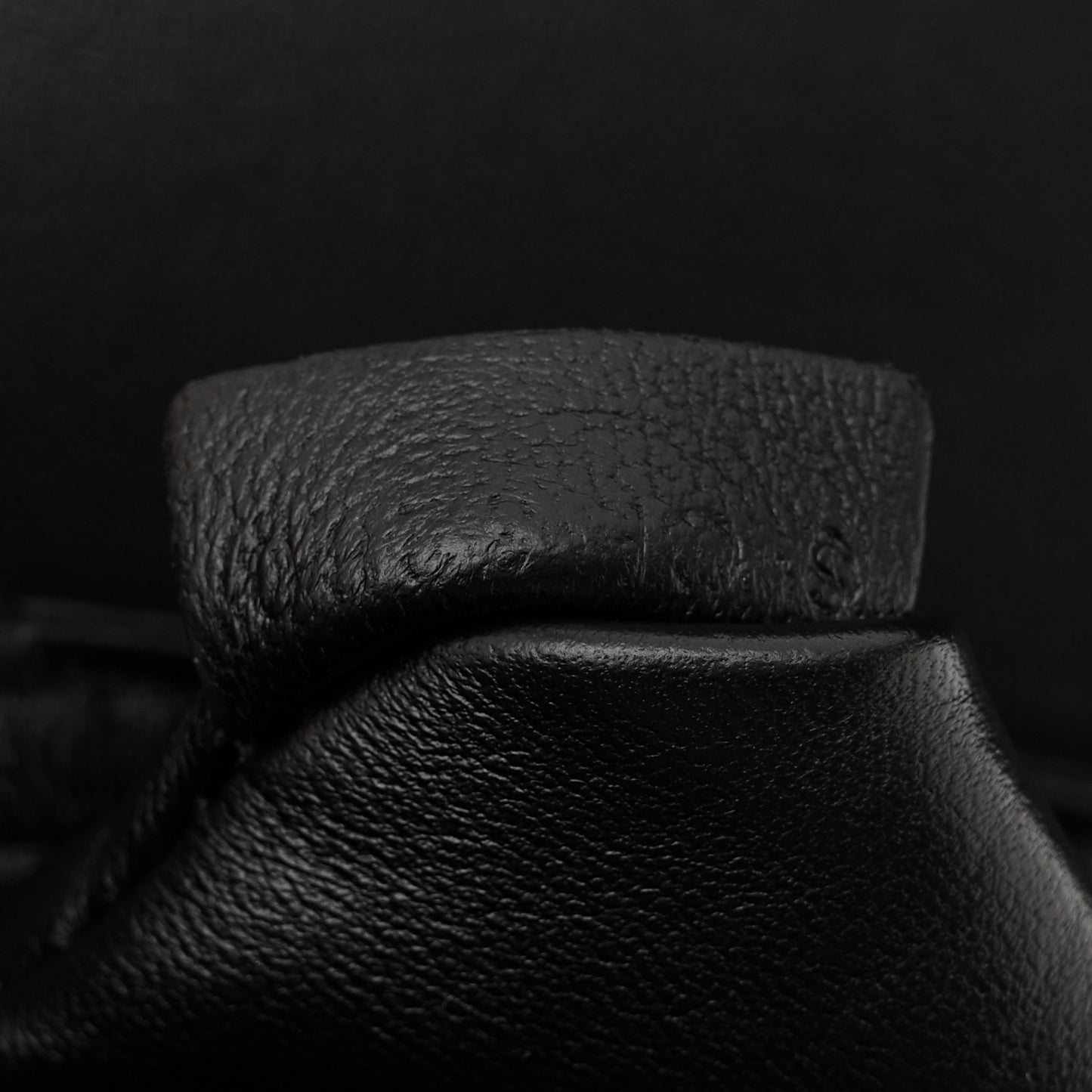 Shiny Calfskin Teen Triomphe Black