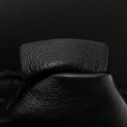 Celine Shiny Calfskin Teen Triomphe Black 6 of 9