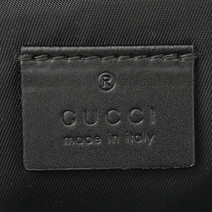 Gucci GG Supreme Monogram Web Belt Bag Black 7 of 13