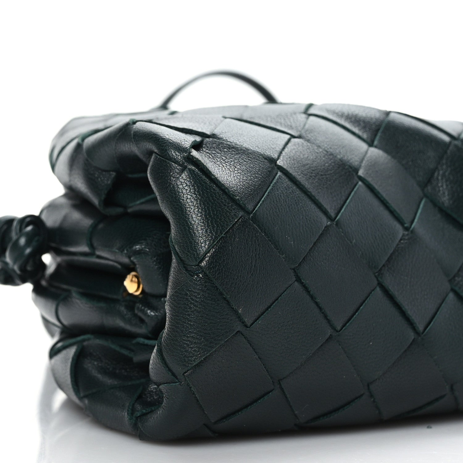 Bottega Veneta Nappa Intrecciato The Mini Pouch Bottle Green 7 of 8