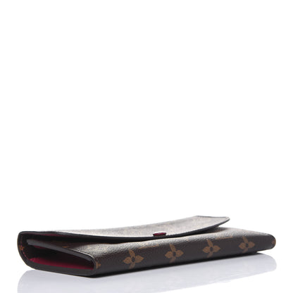 Louis Vuitton Monogram Emilie Wallet Fuchsia 4 of 12