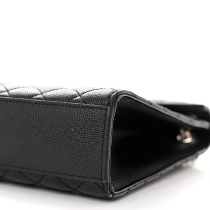 Saint Laurent Grain De Poudre Textured Mixed Matelasse Large Triquilt Monogram Satchel Black 9 of 12