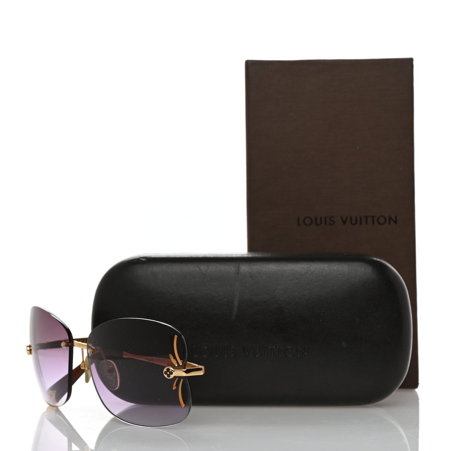 Louis Vuitton Lily Sunglasses Z0371U Purple 7 of 7
