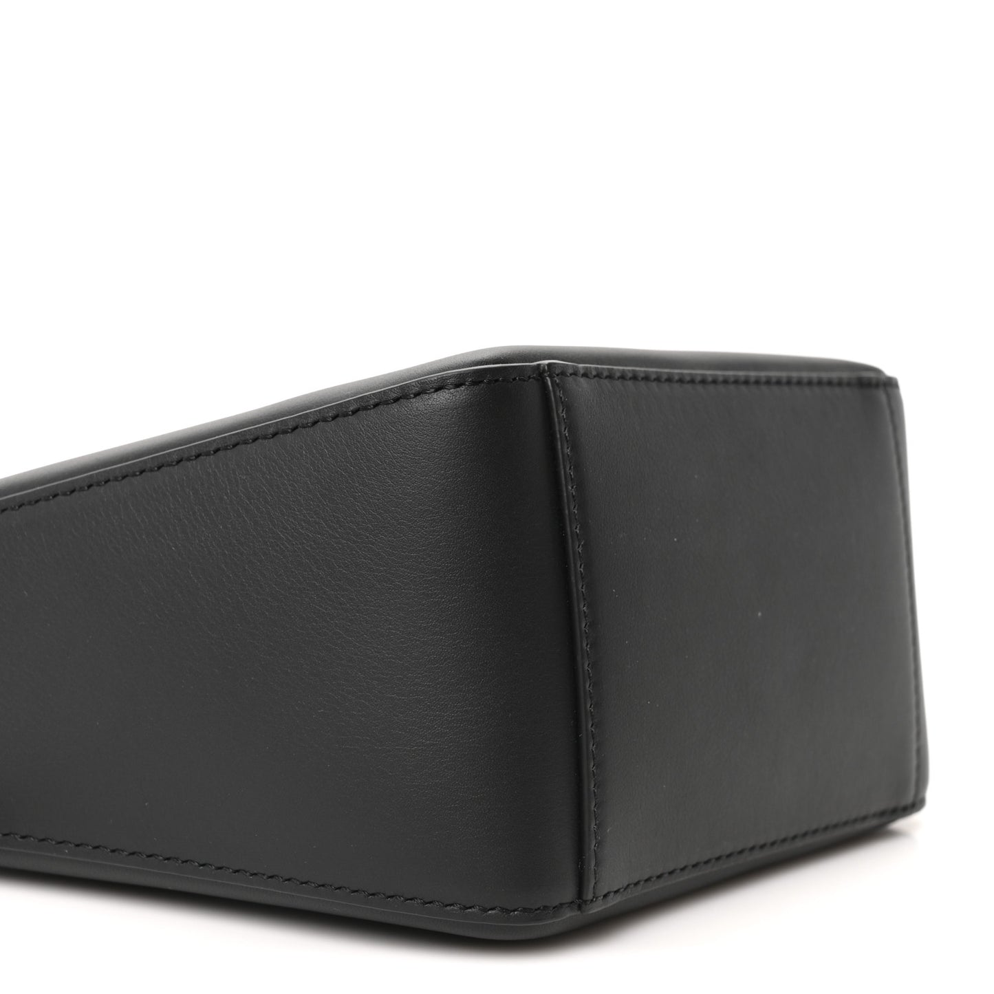 Calfskin Mini Hammock Hobo Black