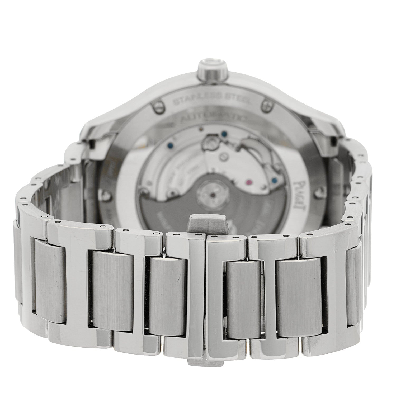 Piaget Stainless Steel 42mm Polo S Automatic Watch Blue 3 of 5