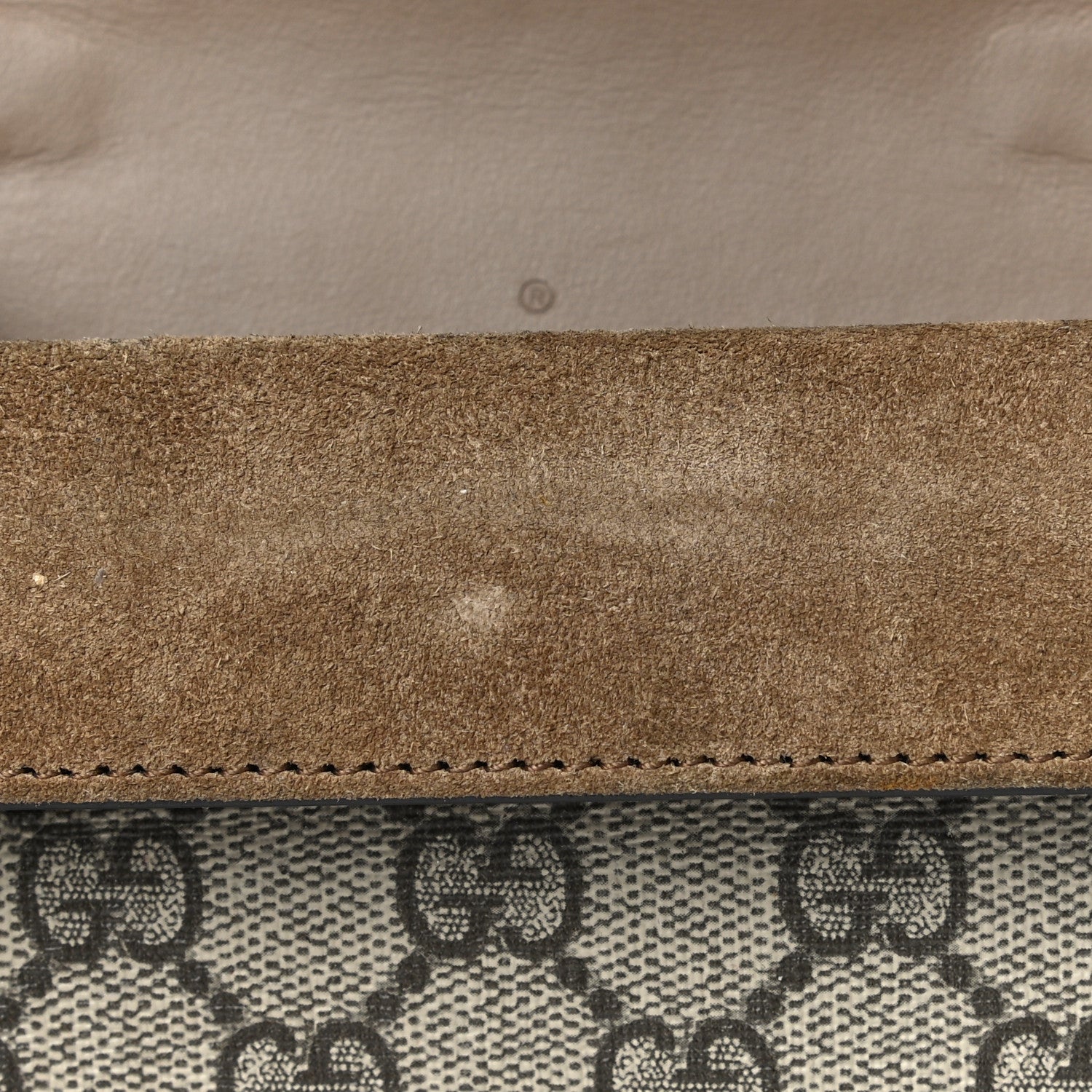 Gucci GG Supreme Monogram Super Mini Dionysus Shoulder Bag Taupe 11 of 15