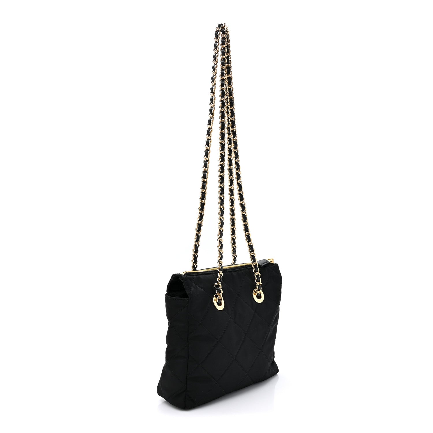 Prada Re-Nylon Saffiano Stitched Re-Edition 1995 Shoulder Bag Black 3 of 9
