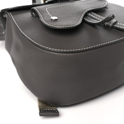 Christian Dior Grained Calfskin Mini Gallop Sling Bag Grey 9 of 11