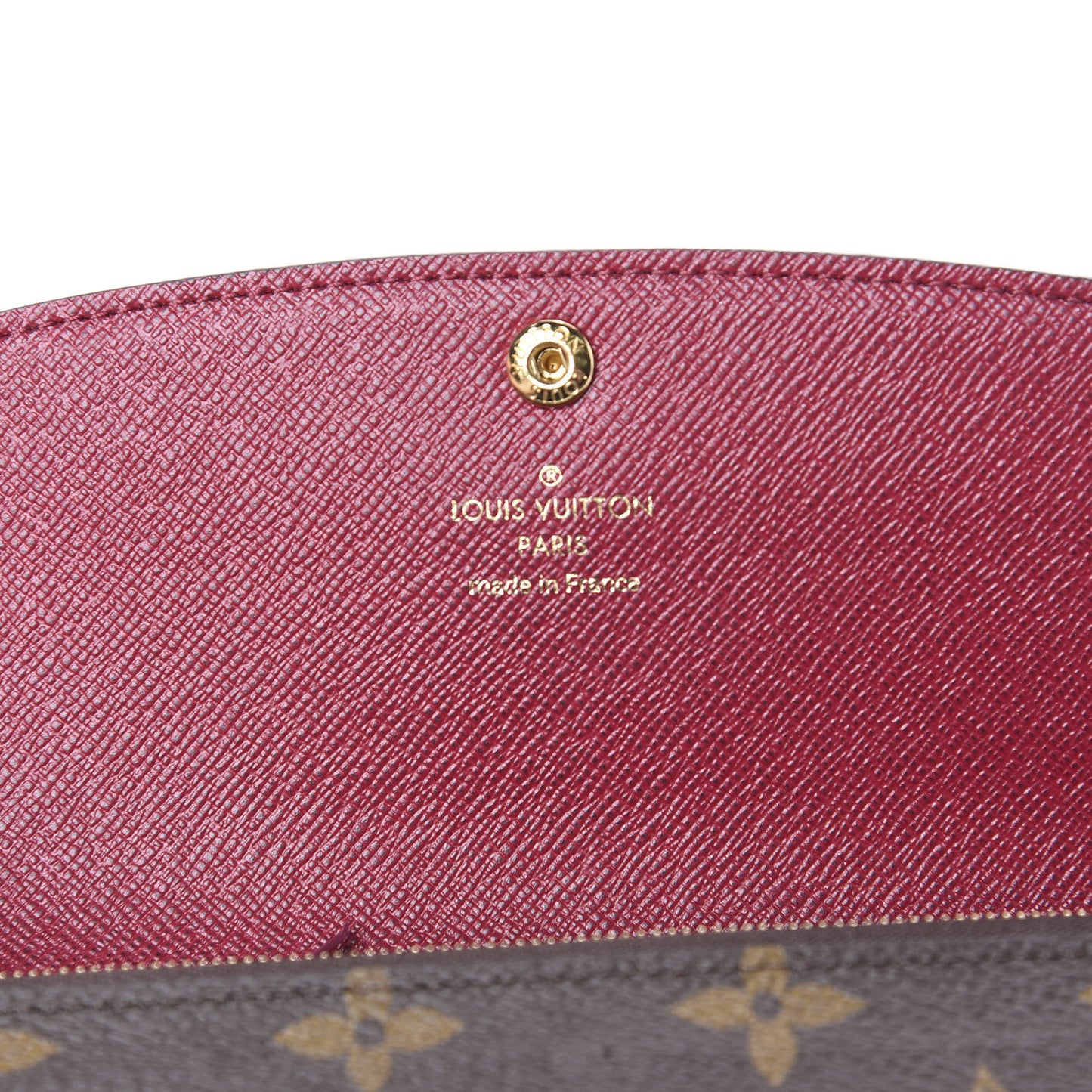 Monogram Emilie Wallet Fuchsia