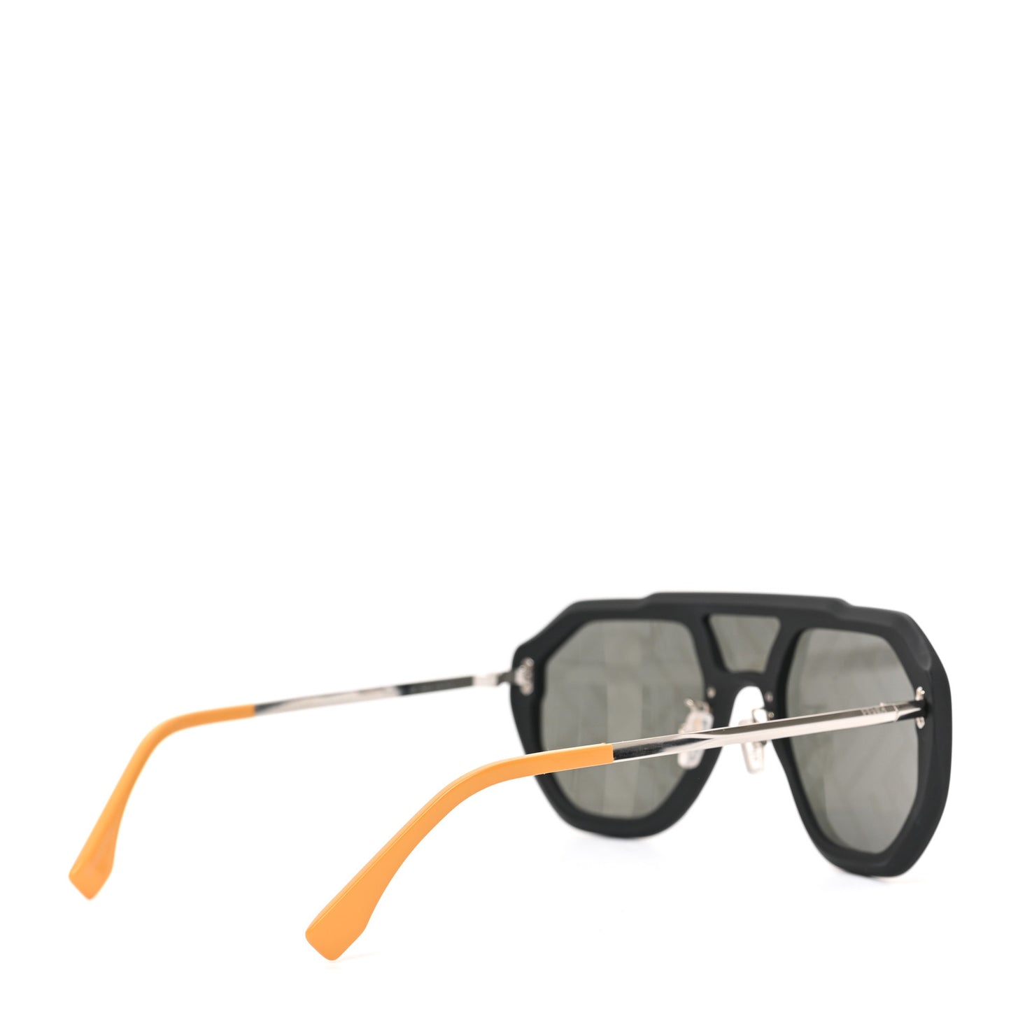 Acetate FF Aviator Sunglasses FE40006U Black