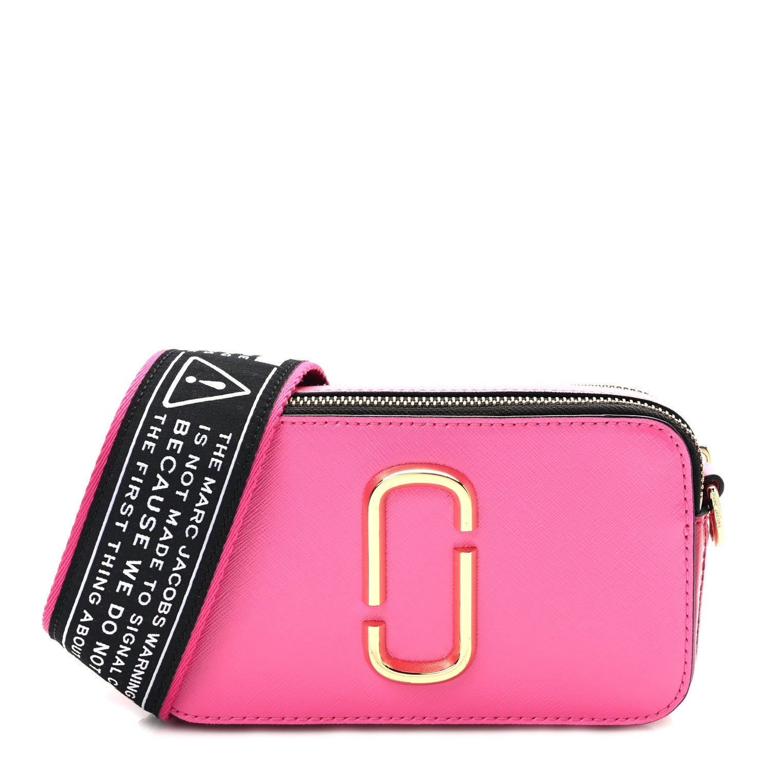 Marc Jacobs Saffiano Small Snapshot Camera Bag Pink 1 of 9