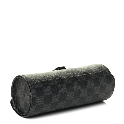 Louis Vuitton Damier Graphite 3 Watch Travel Case 3 of 7
