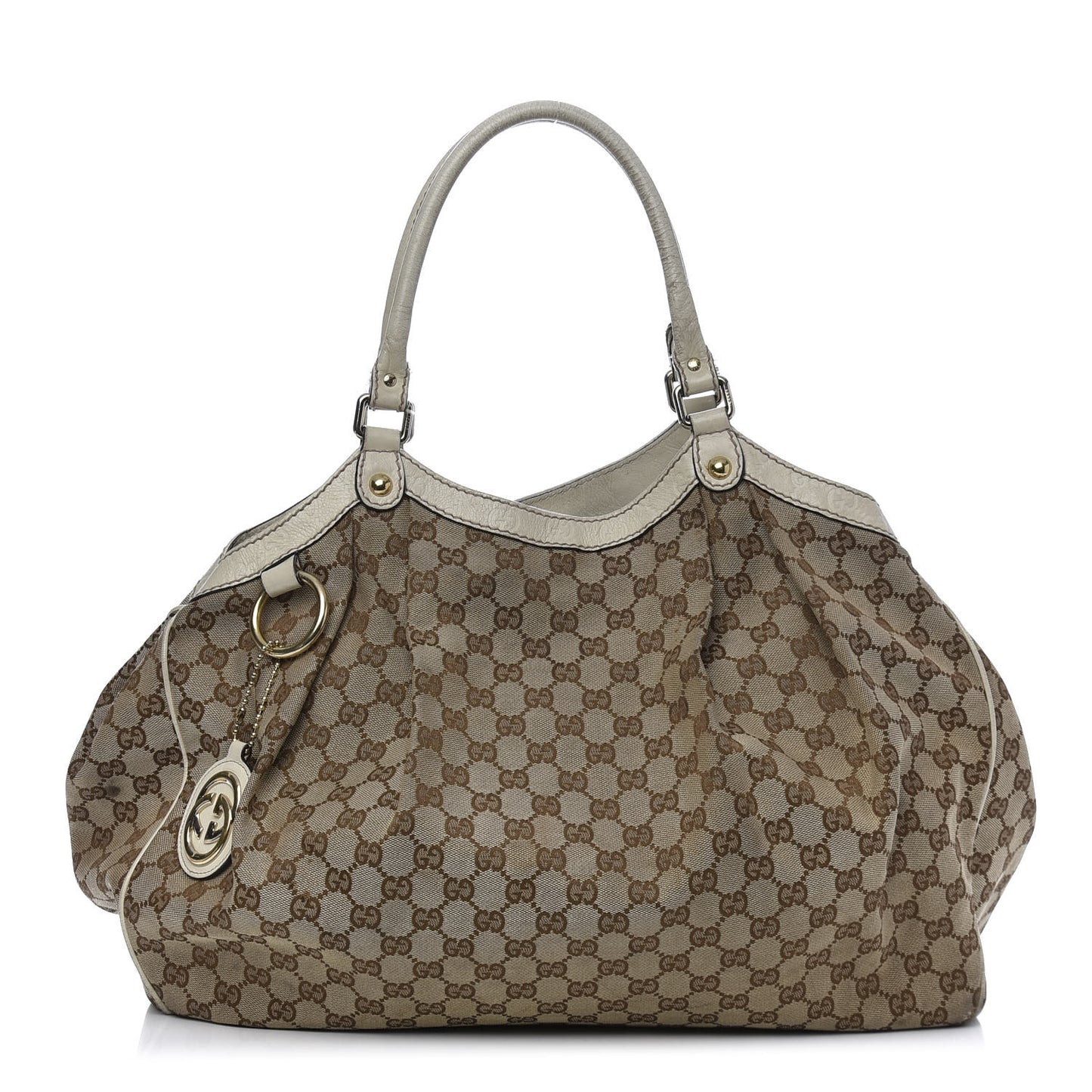 Monogram Large Sukey Tote Off White