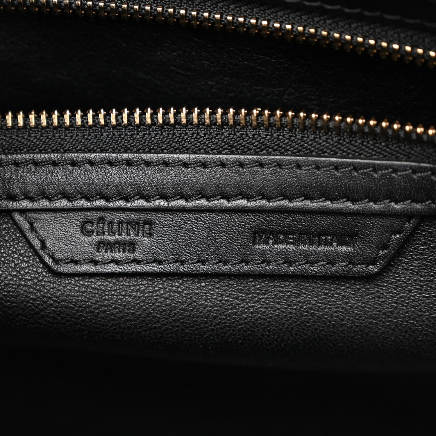 Celine Smooth Calfskin Mini Luggage Black 6 of 14