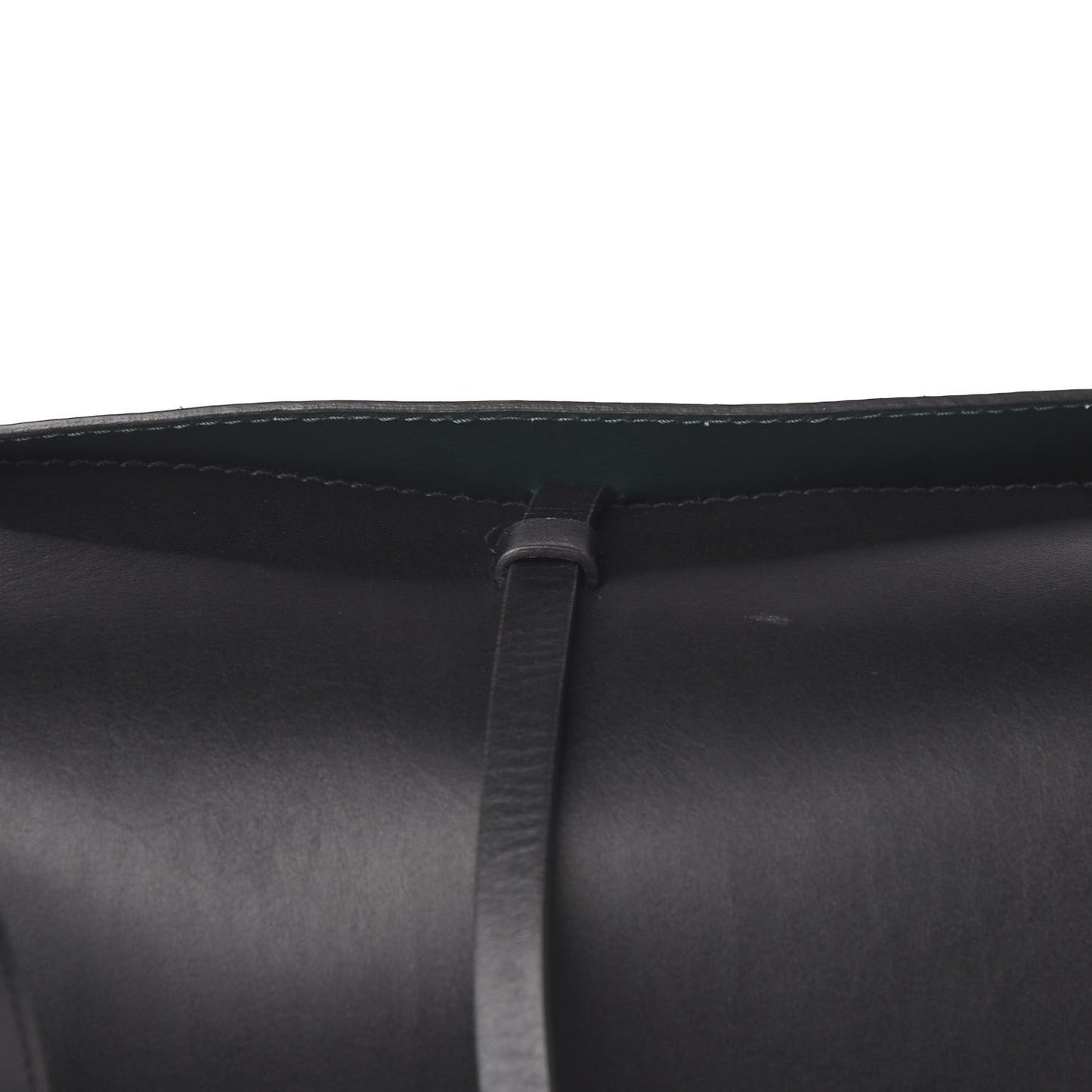 Supple Calfskin Large Bucket Black