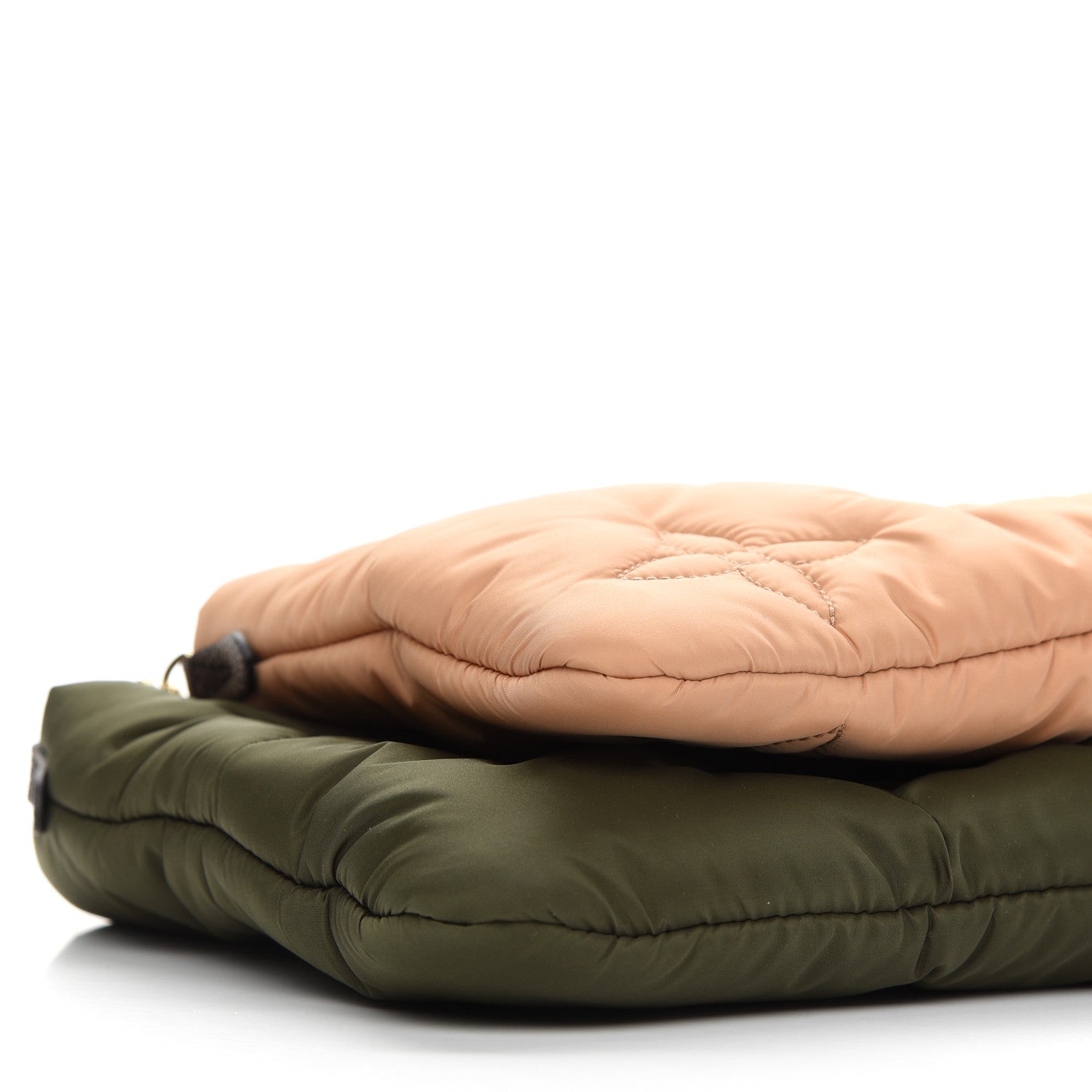 Louis Vuitton Econyl Monogram Pillow Maxi Multi Pochette Accessories Kaki Beige 6 of 7