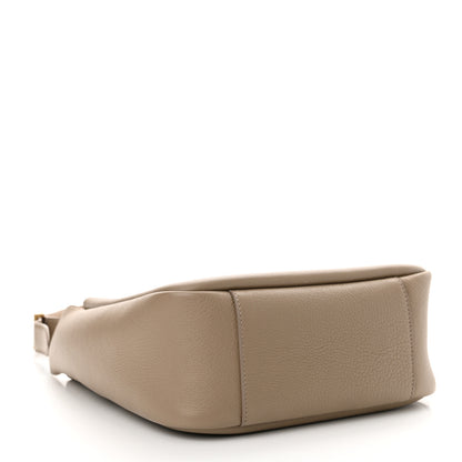 Saint Laurent Smooth Calfskin Small Le 5 A 7 Soft Hobo Dusty Grey 4 of 13
