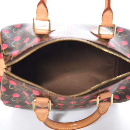 Louis Vuitton Monogram Cerises Speedy 25 5 of 8