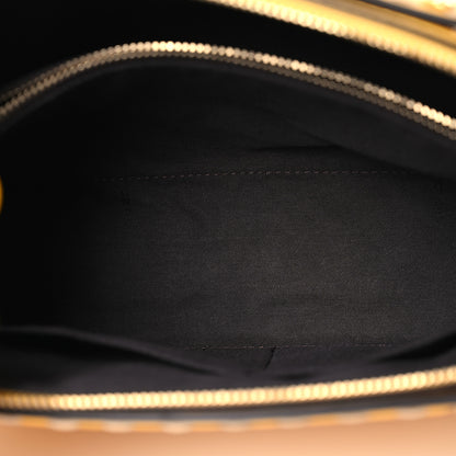 Fendi Vitello King Macro Stitchings Logo Medium By The Way Boston Bag Mimosa 5 of 17