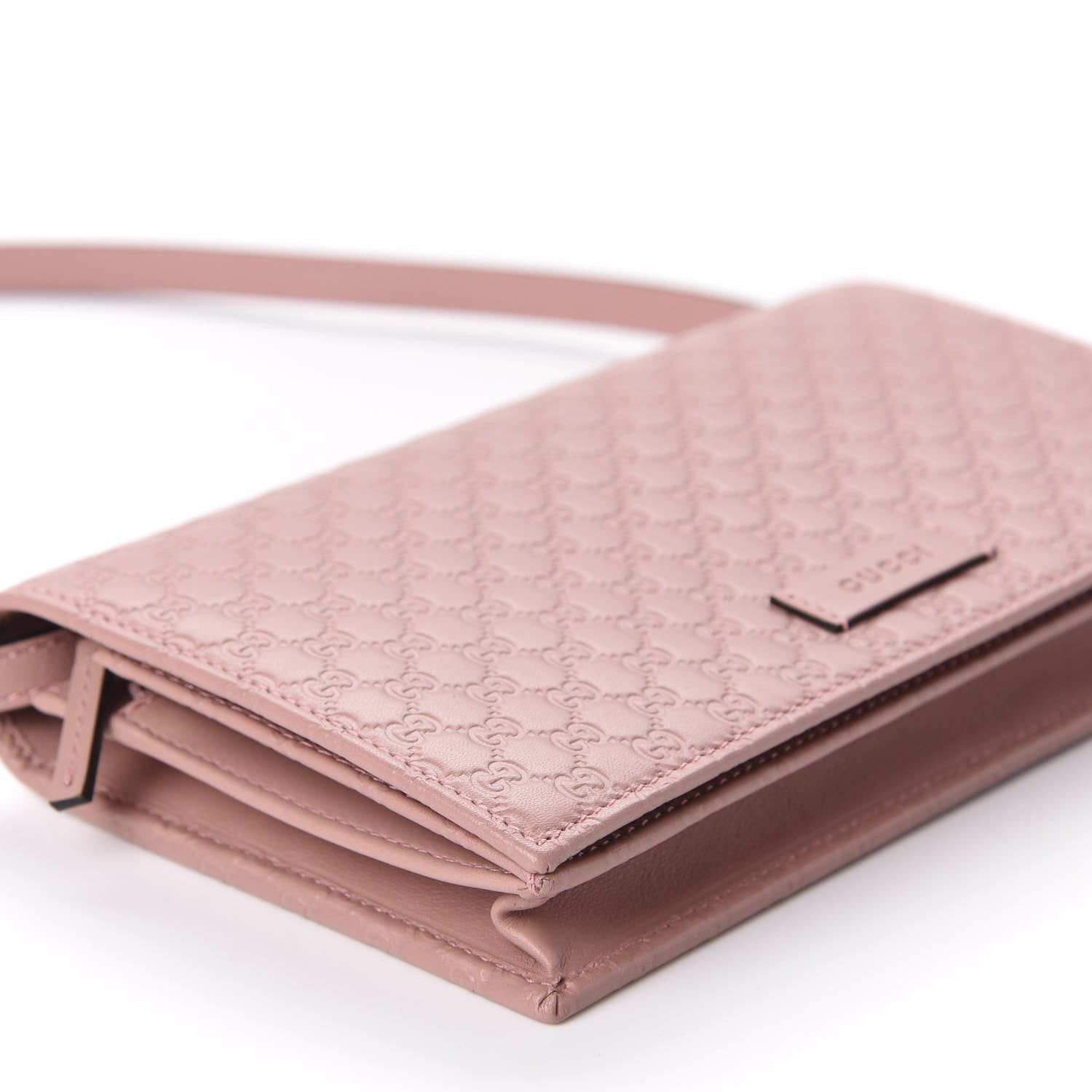Gucci Microguccissima Crossbody Wallet Soft Pink 6 of 9