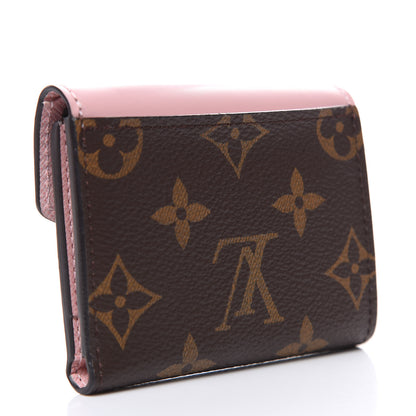 Louis Vuitton Monogram Zoe Wallet Rose Ballerine 3 of 8