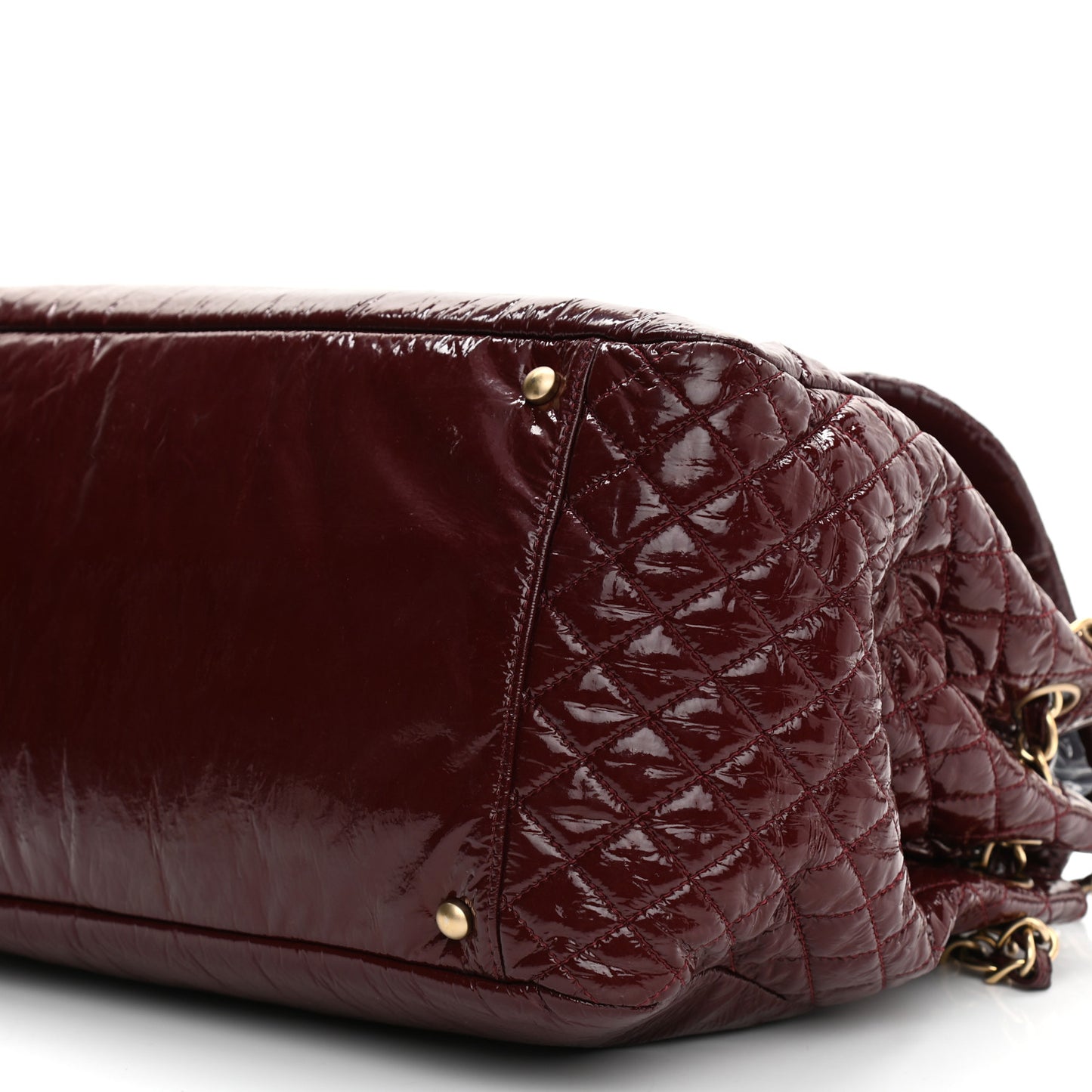 Vinyl XXL Rock and Chain Flap Bordeaux