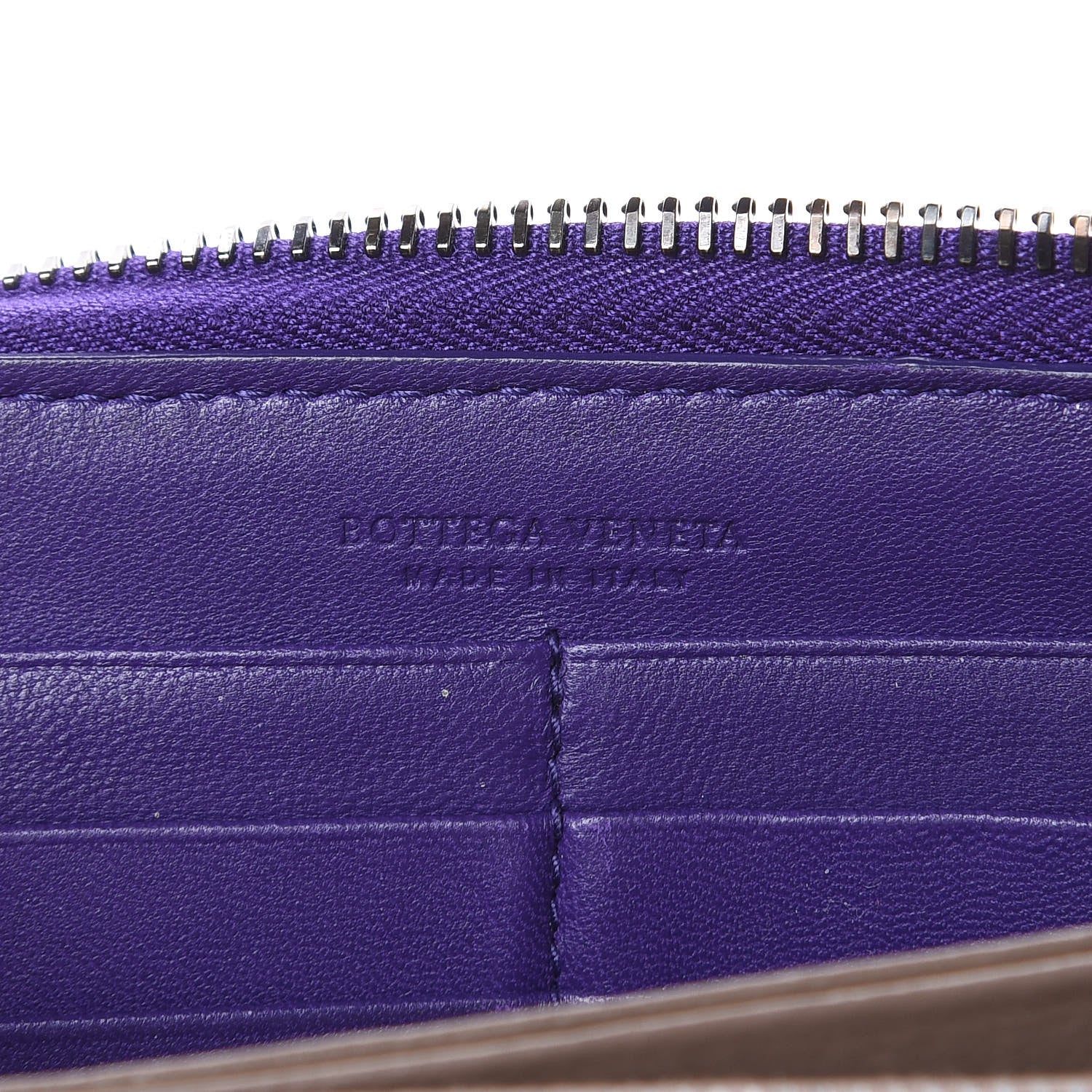 Bottega Veneta Nappa Intrecciato Zip Around Wallet Anemone 6 of 10