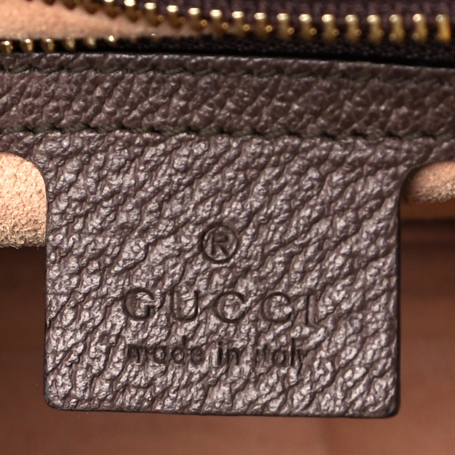 GG Supreme Monogram Web Small Ophidia Flap Messenger Bag Brown