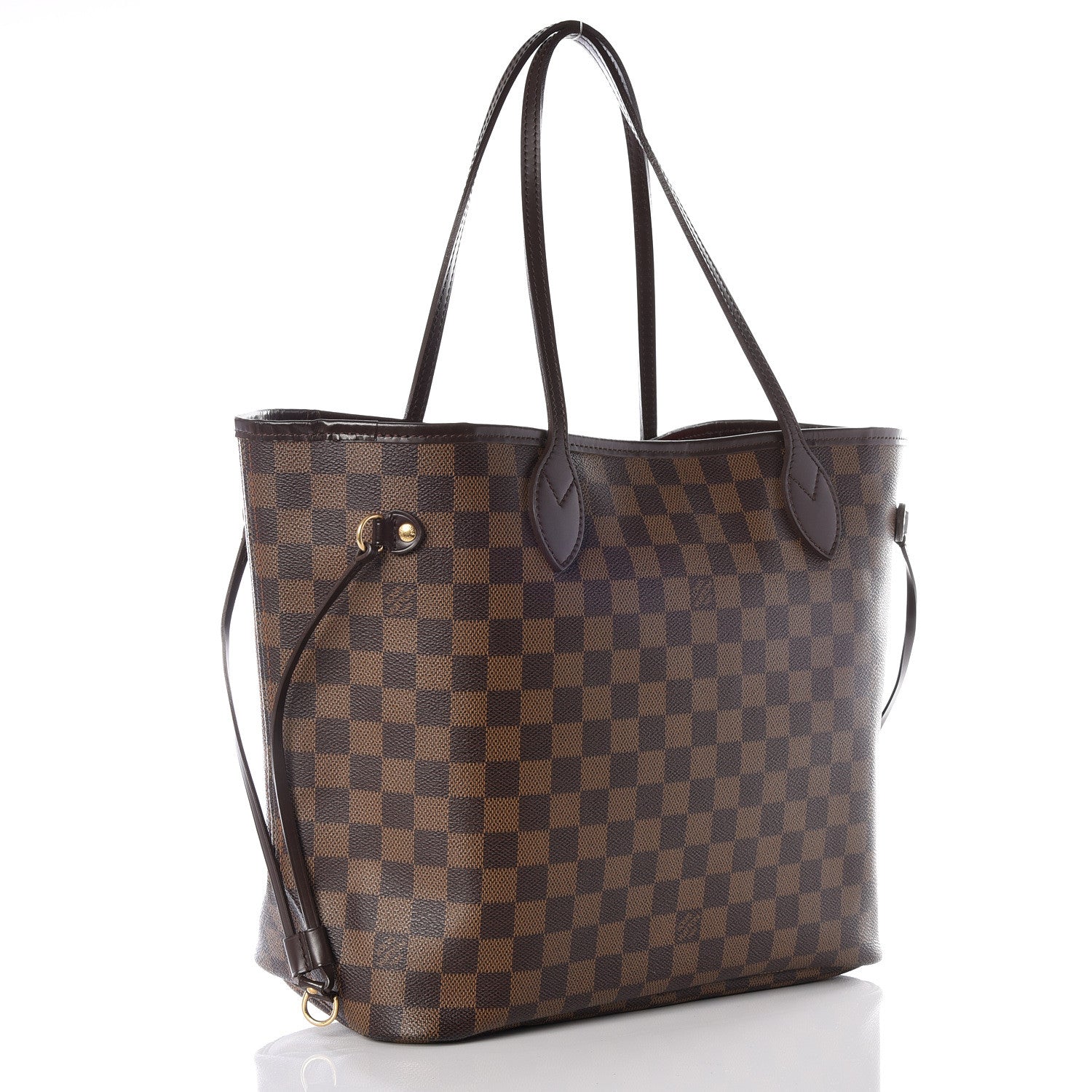 Louis Vuitton Damier Ebene Neverfull MM 2 of 10
