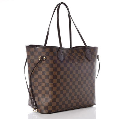 Louis Vuitton Damier Ebene Neverfull MM 2 of 10