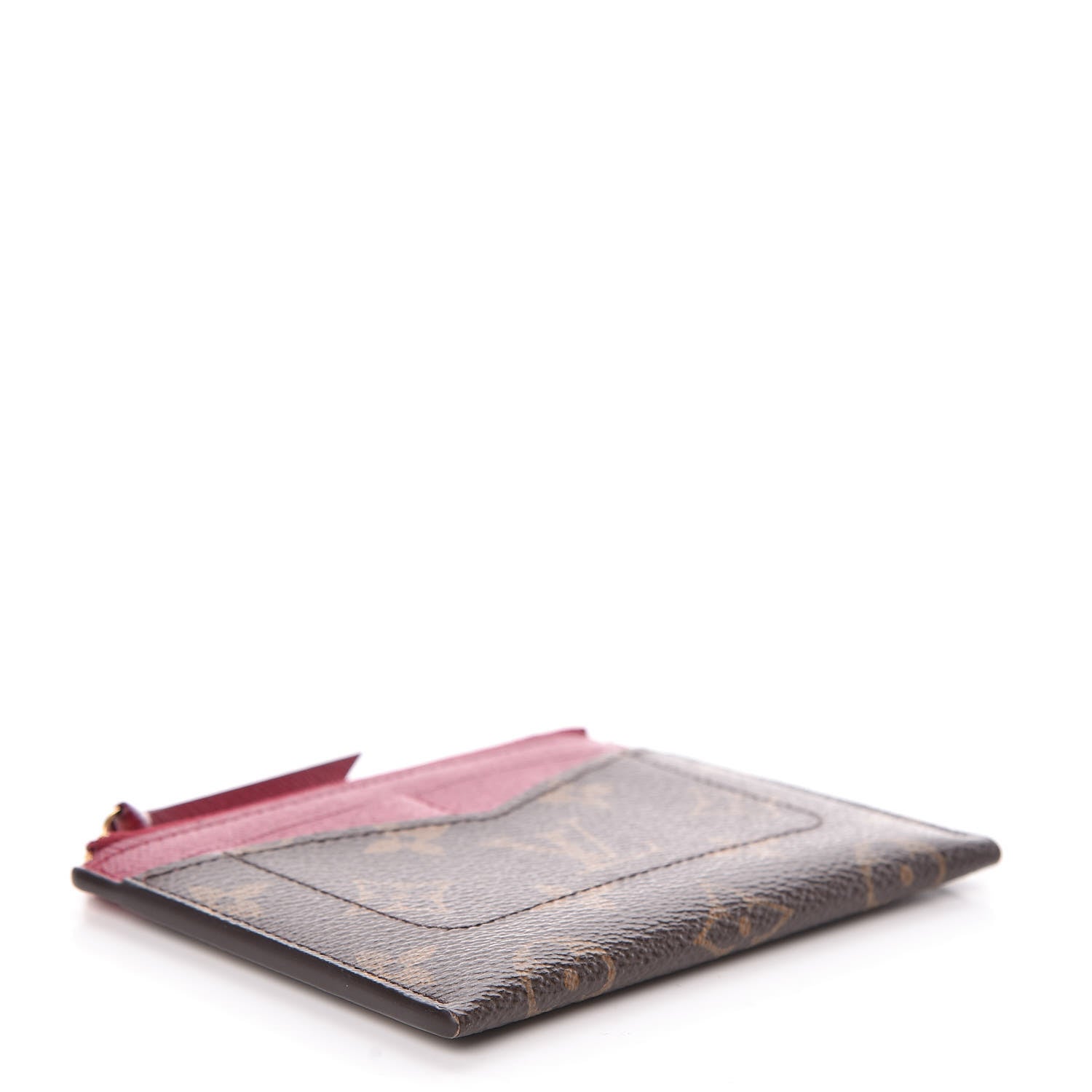 Louis Vuitton Monogram Zipped Card Holder Fuchsia 4 of 7