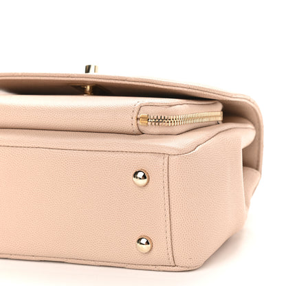 Chanel Caviar Quilted Small Business Affinity Flap Beige 9 of 9