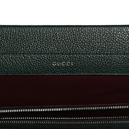 Gucci Grainy Calfskin Medium Zumi Top Handle Bag Vintage Green 6 of 12