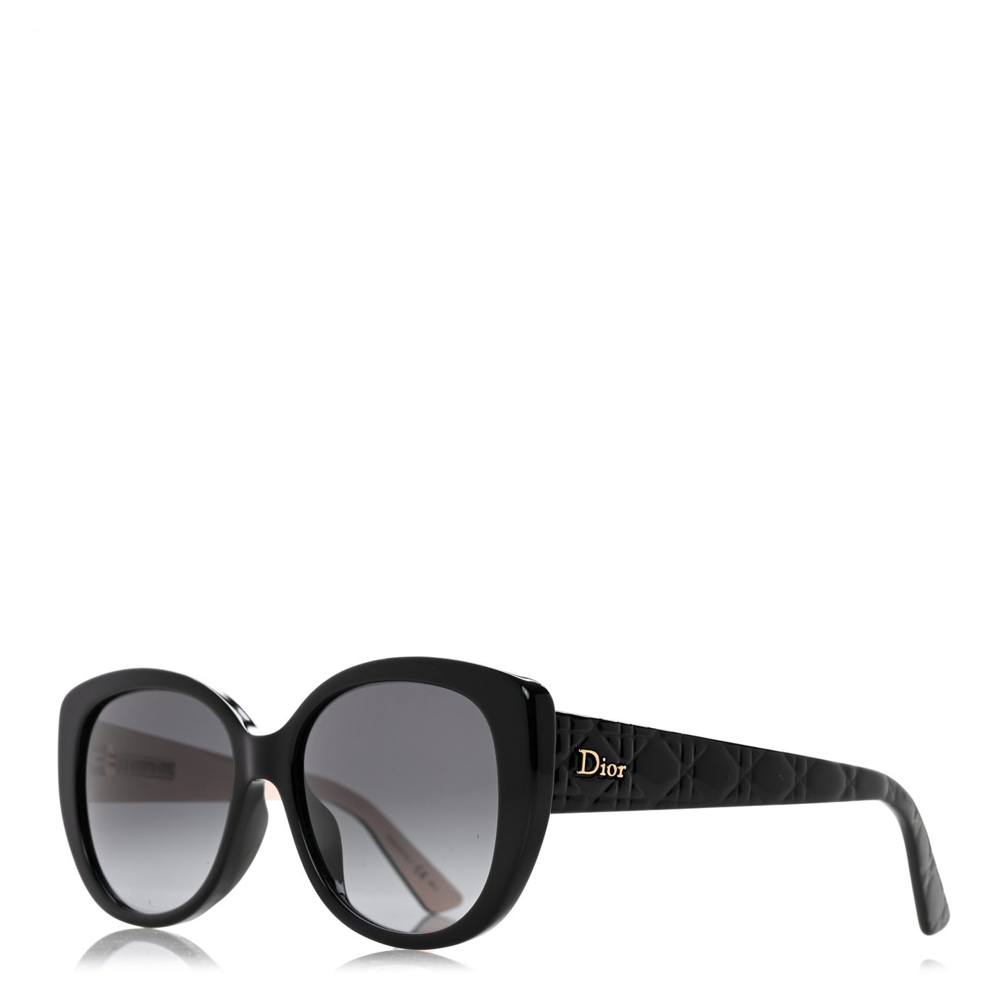 Cannage Dior Lady 1N Sunglasses Black Pink