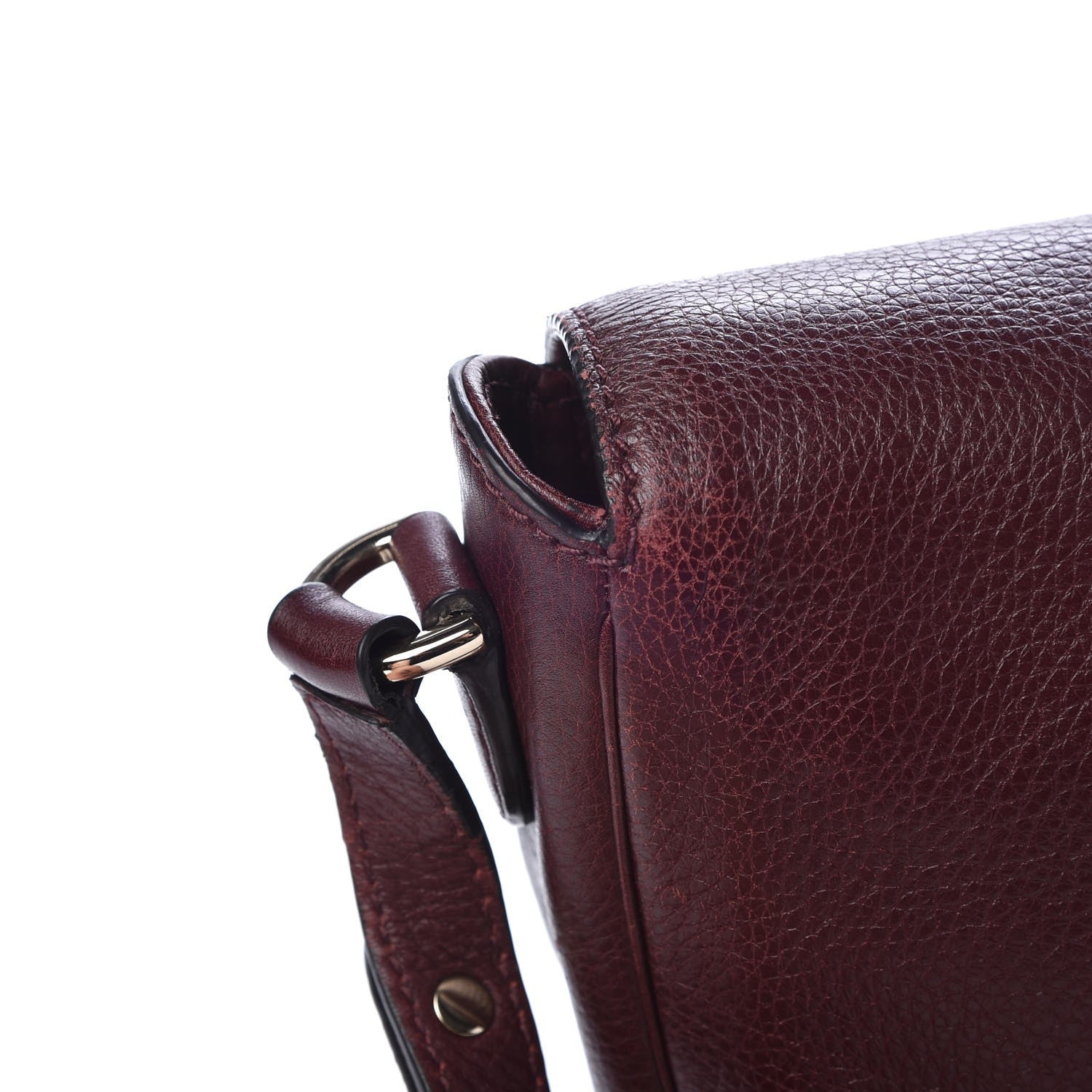 Mulberry Soft Small Grain Tessie Satchel Oxblood 12 of 16