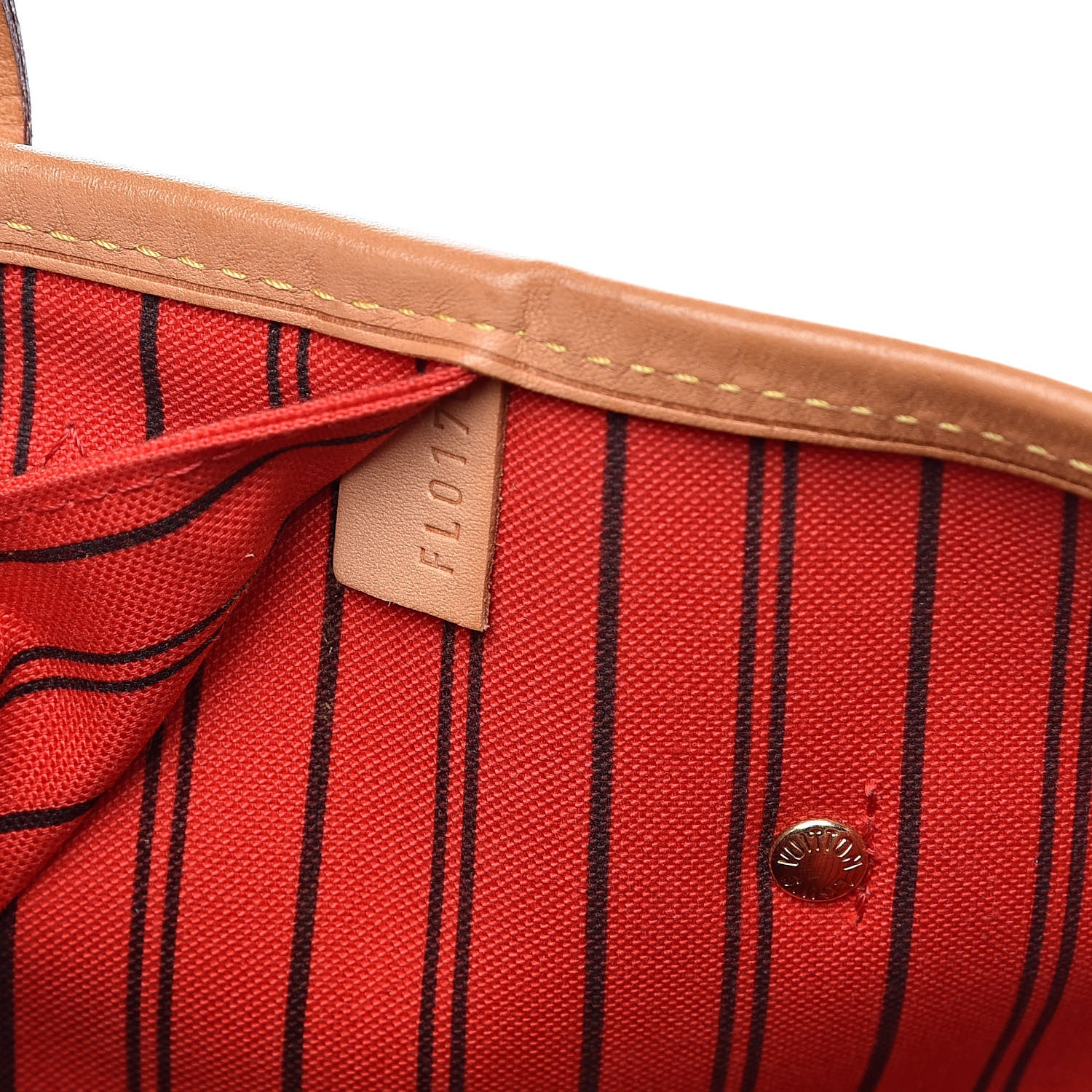 Louis Vuitton Monogram Jungle Dots Neo Neverfull MM Coquelicot Denim 7 of 12