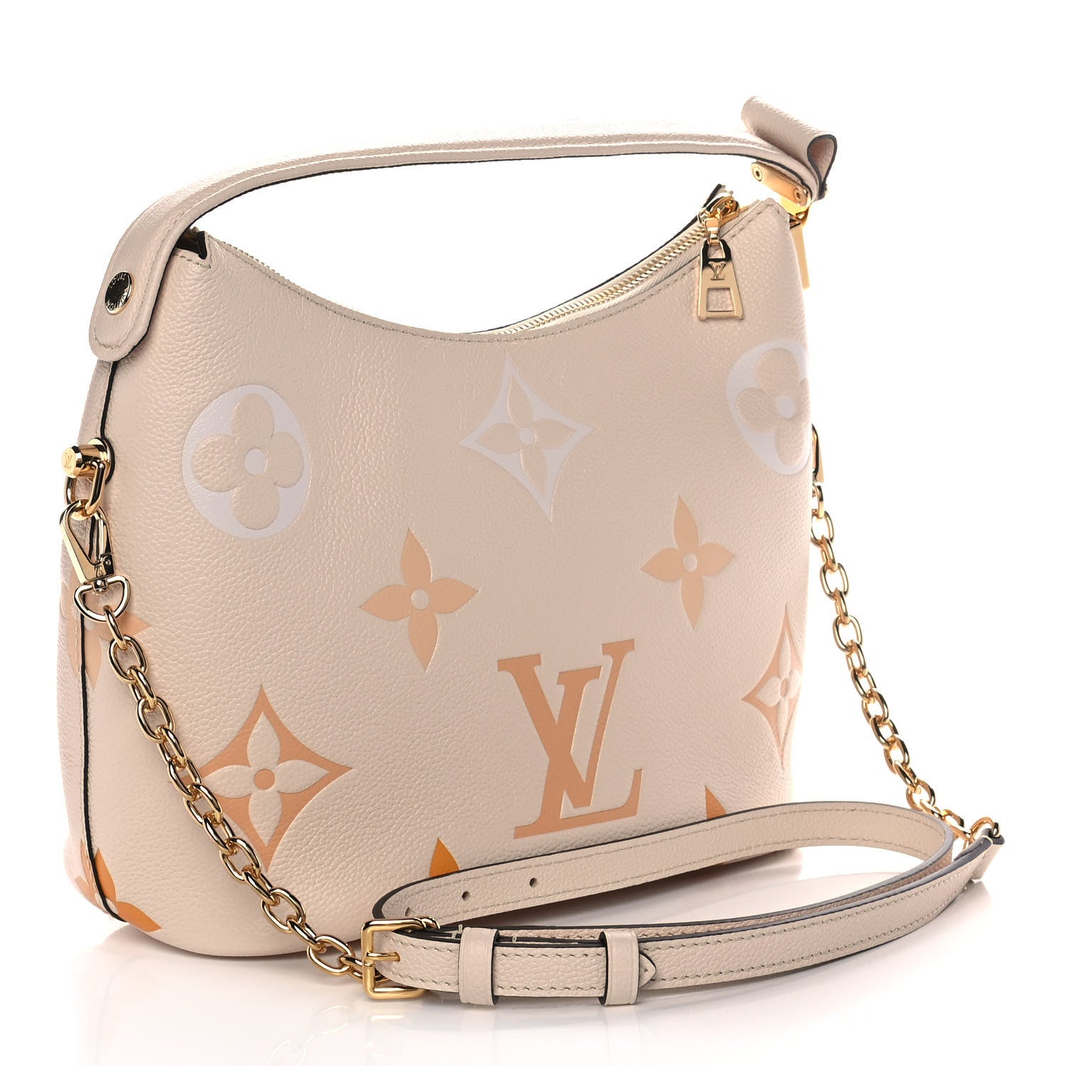 Louis Vuitton Empreinte Monogram Giant By The Pool Marshmallow Hobo Cream Saffron 2 of 10
