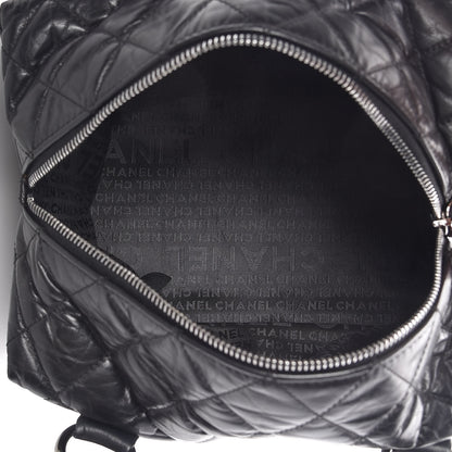 Chanel Distressed Lambskin Small Lady Braid Tote Black 5 of 10