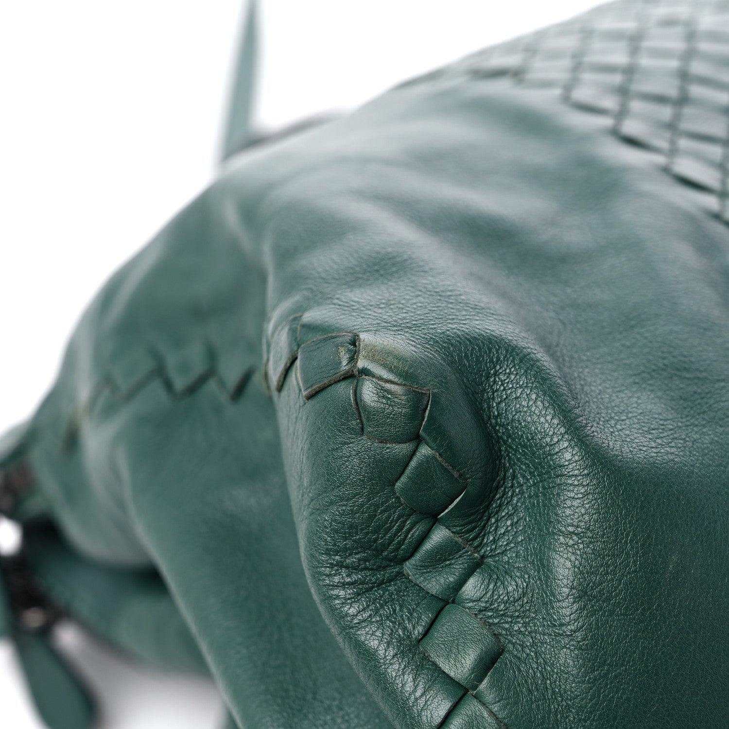 Bottega Veneta Nappa Intrecciato Convertible Tote Dark Green 10 of 21