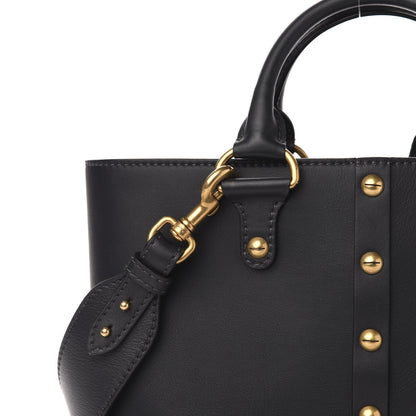 Christian Dior Smooth Calfskin Studded DiorAvenue Bag Navy 10 of 11