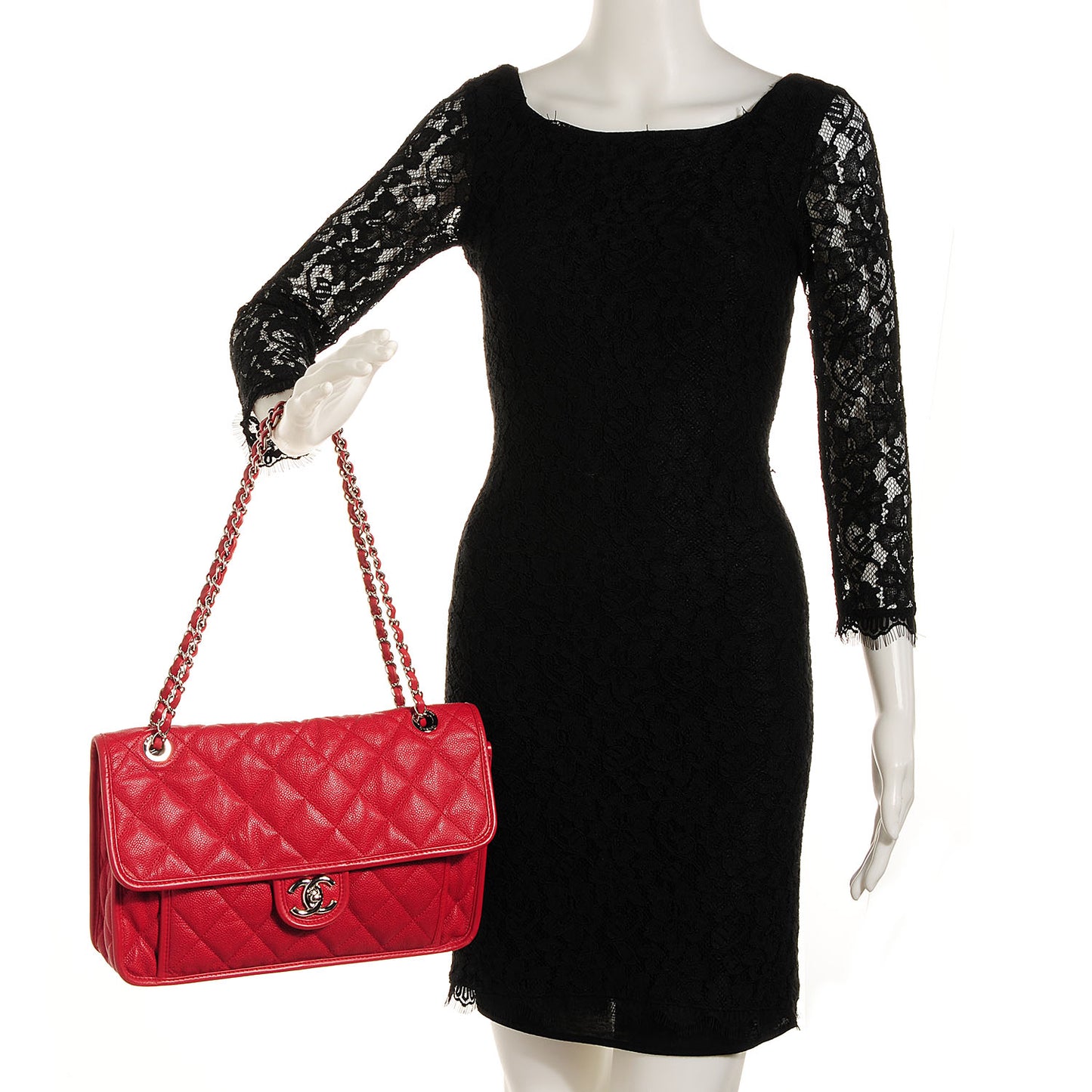 Caviar French Riviera Flap Red