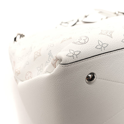 Louis Vuitton Mahina Beaubourg Hobo MM Snow 10 of 11