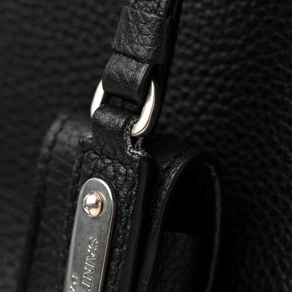 Saint Laurent Grained Calfskin Baby Sac De Jour Souple Black 16 of 18