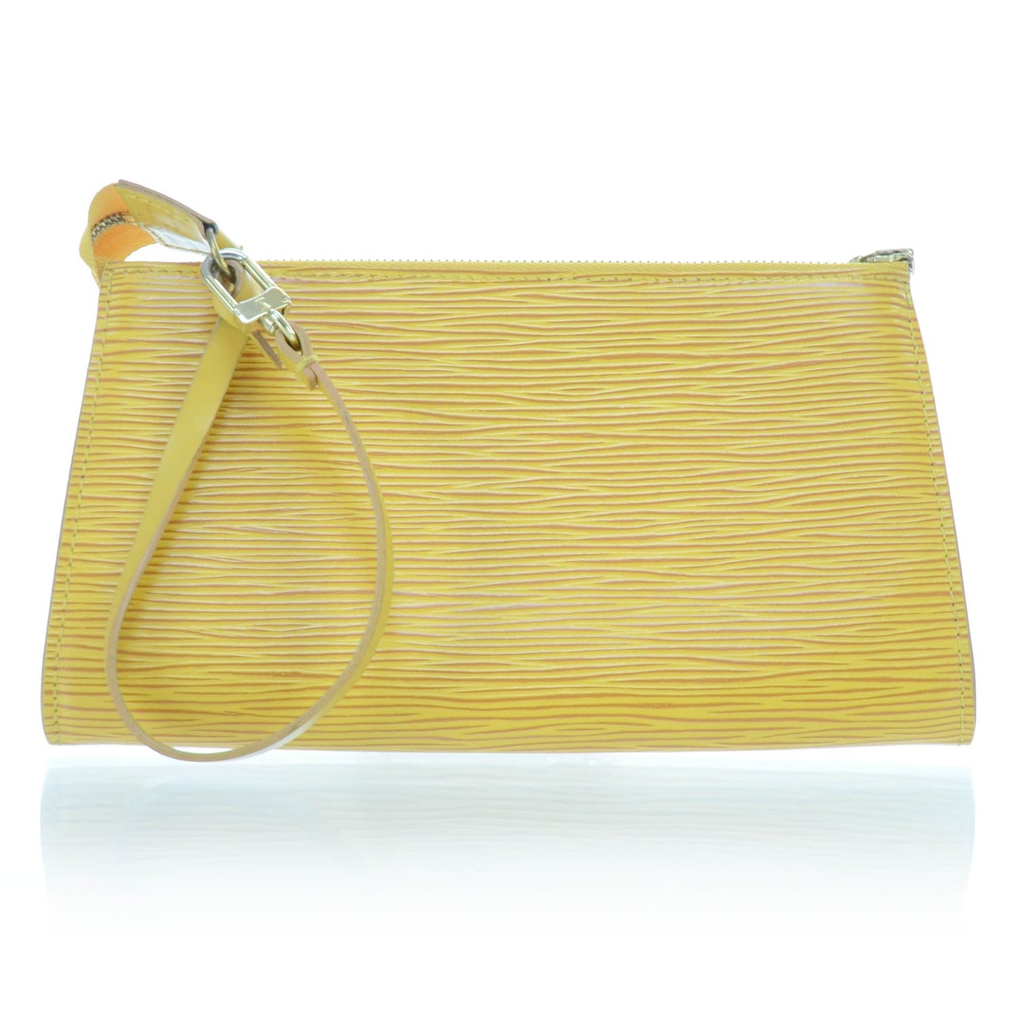 Epi Pochette Accessories 21 Yellow