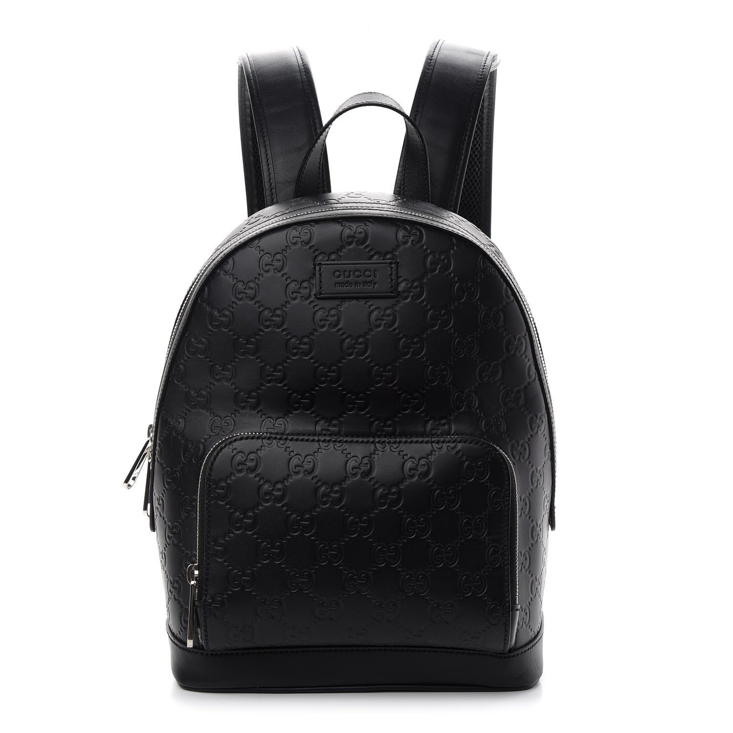 Gucci Guccissima Signature Small Day Backpack Black 1 of 9