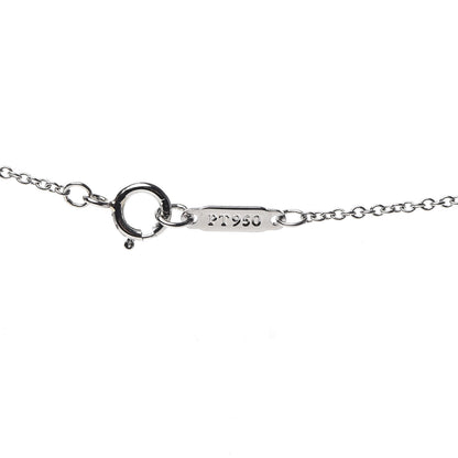 Tiffany Platinum Diamond .12ct Solitaire Pendant Necklace 5 of 6