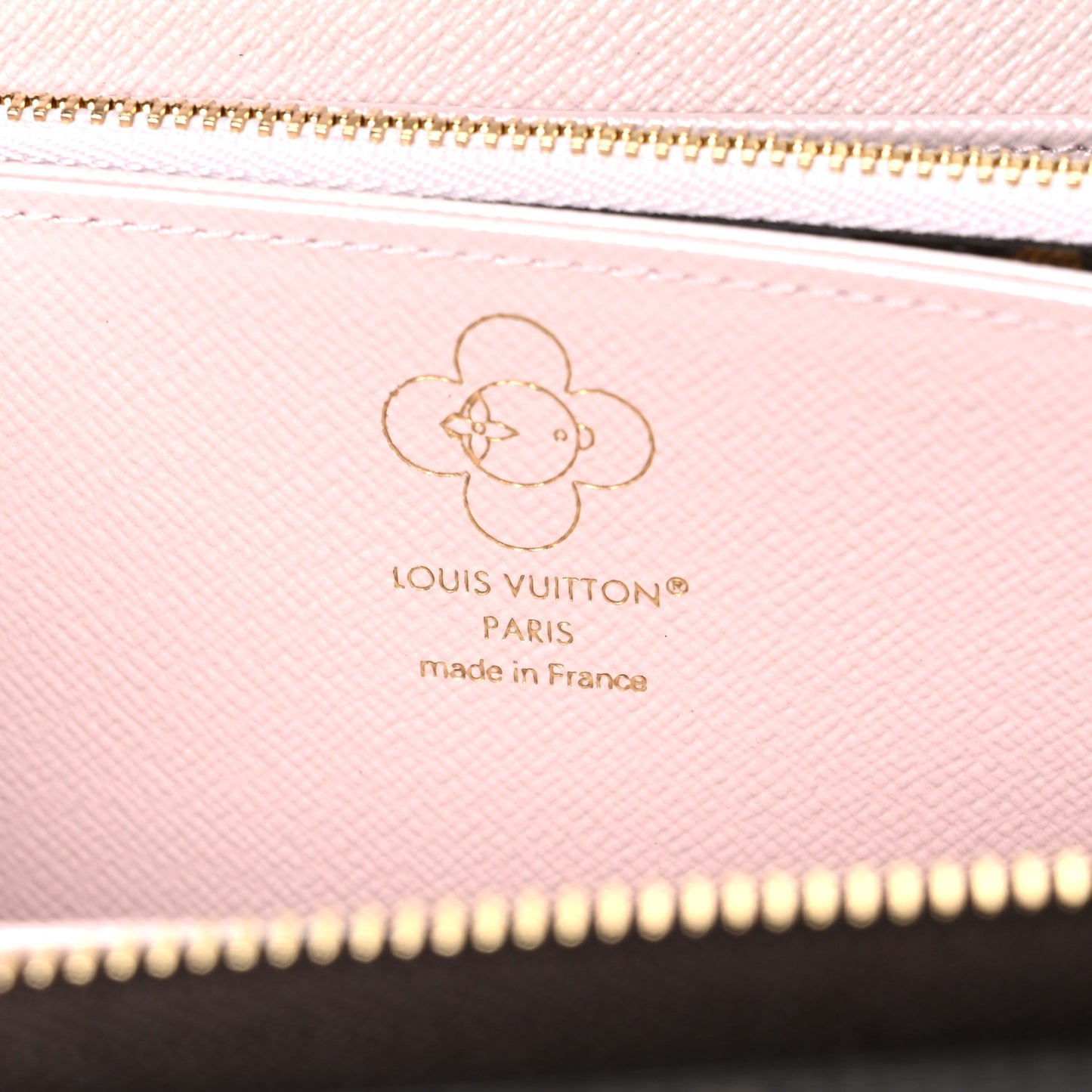 Monogram 2025 Christmas Animation Winter Holiday Zippy Wallet Snowy Pearl