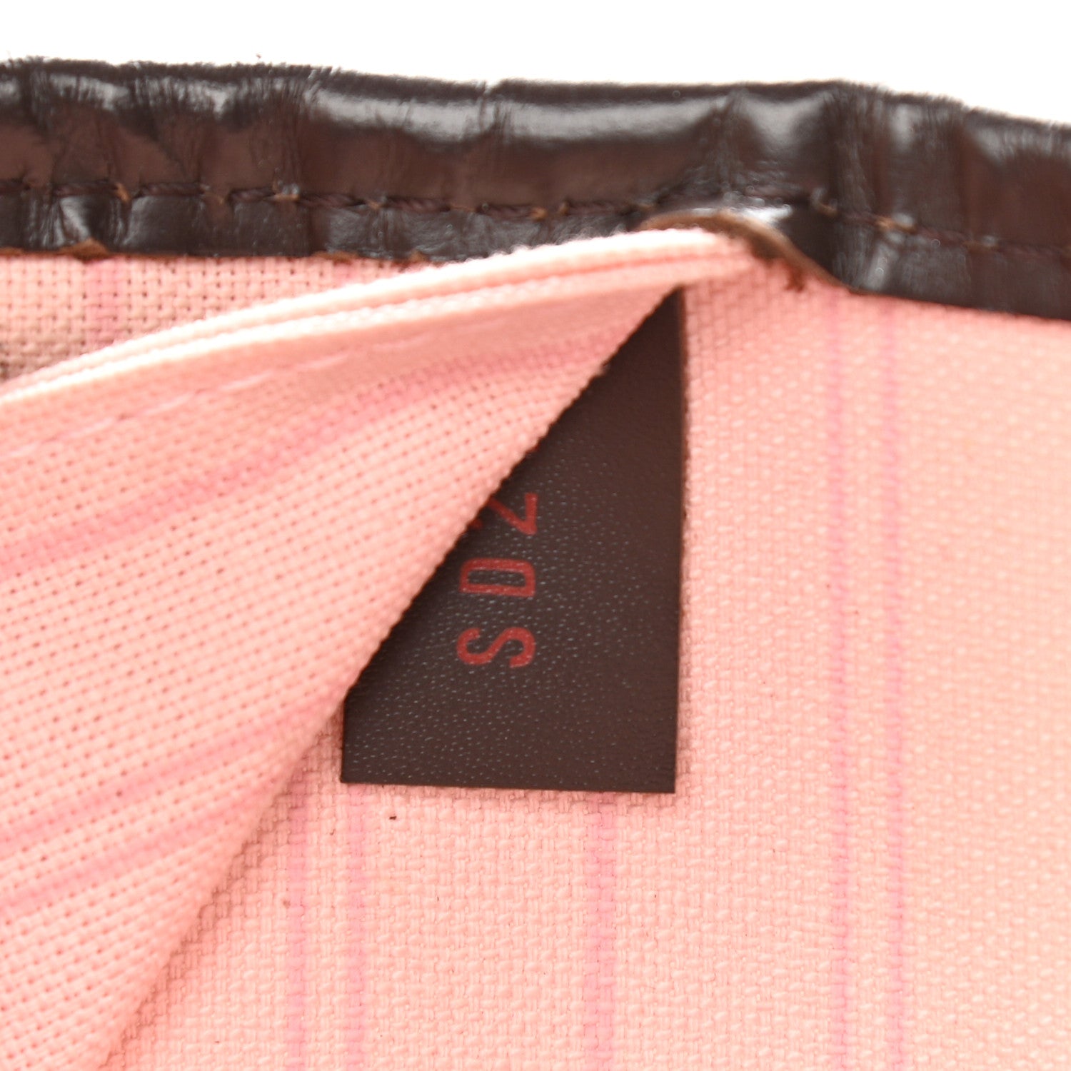 Louis Vuitton Damier Ebene Neo Neverfull MM Rose Ballerine 8 of 14