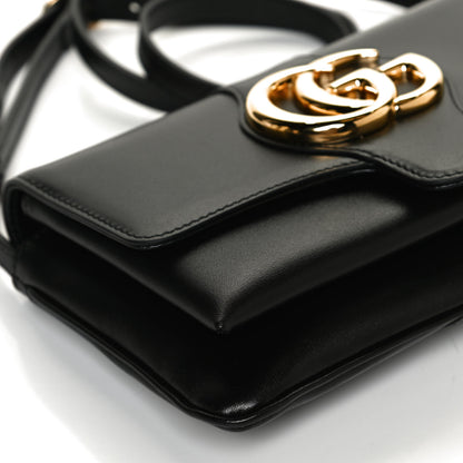 Gucci Vitello Palmellato Lux Small Arli Flap Shoulder Bag Black 13 of 13