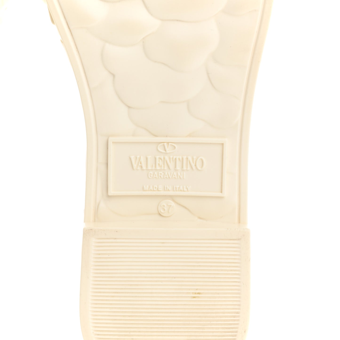 Rubber Atelier 03 Rose Edition 25/40mm Platform Slide Sandals 37 Avorio